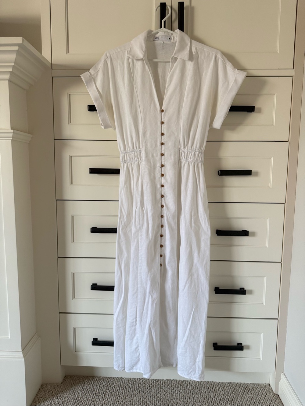 ZARA linen dress